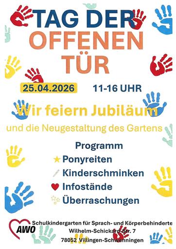 AWO Schulkindergarten Tag der offenen Tür 25.04.26
