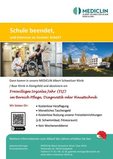 FSJ Mediclin Albert-Schweitzer/Baar-Klinik