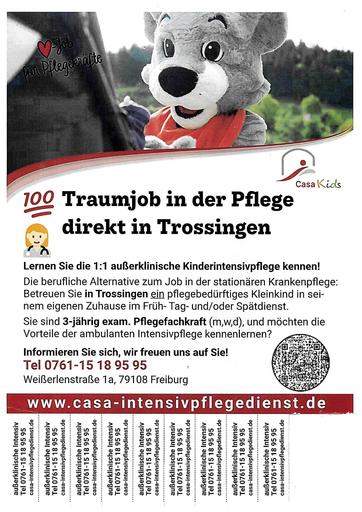 CasaKids Pflegefachkraft außerklinische Kinderintensivpflege
